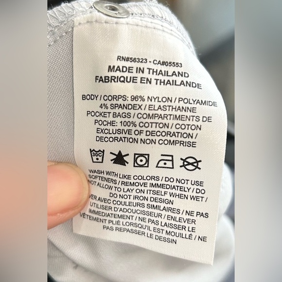 NWT Nike Dri-FIT Mens Golf Pants Pale Blue Slim Fit Comfort Sz 36x32 Athleisure - Picture 11 of 11